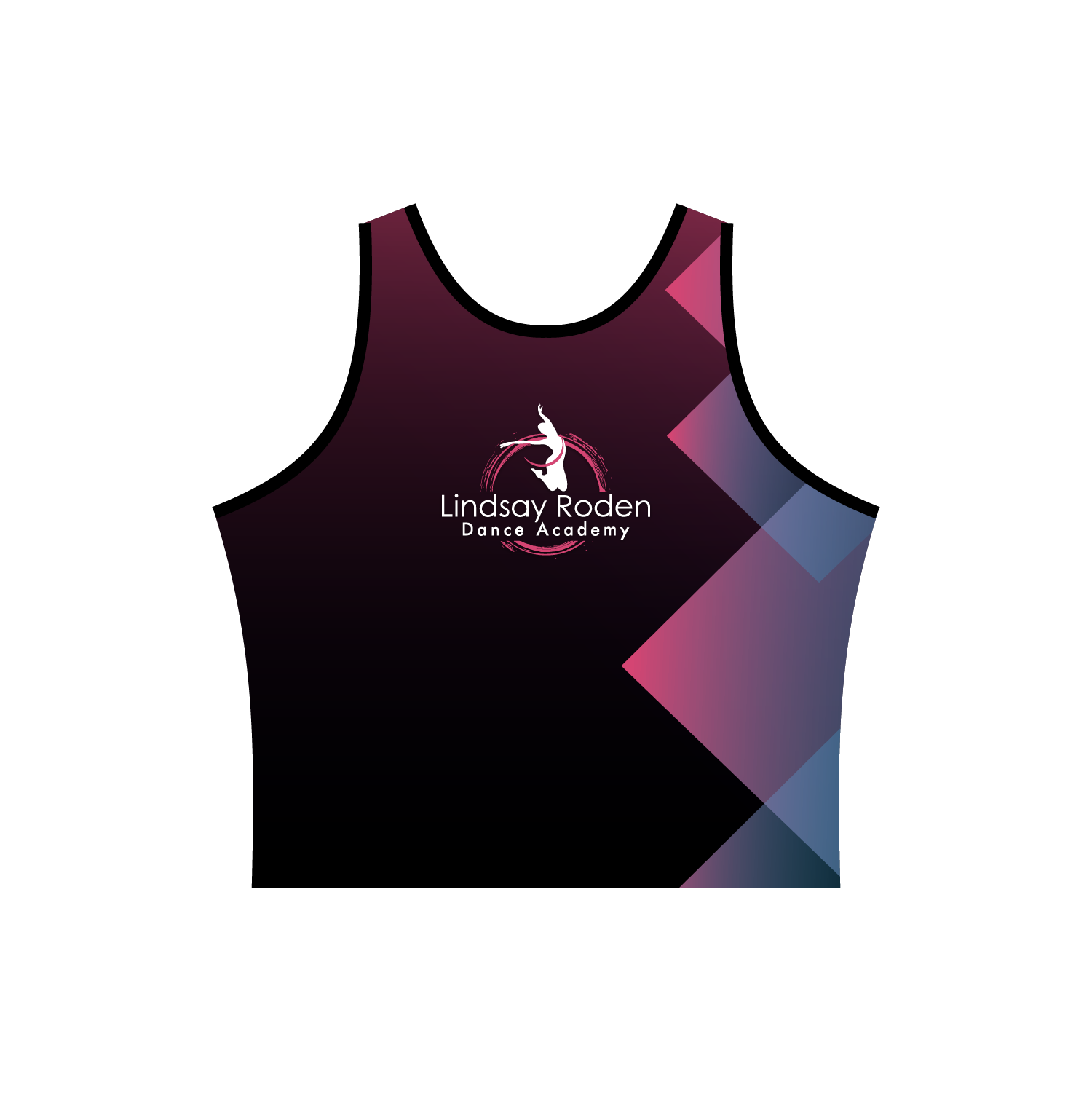 LRDA_Diamond_CropTank_CircleLogo LRDA Crop Tank - Diamond with Circular Logo - Image 1