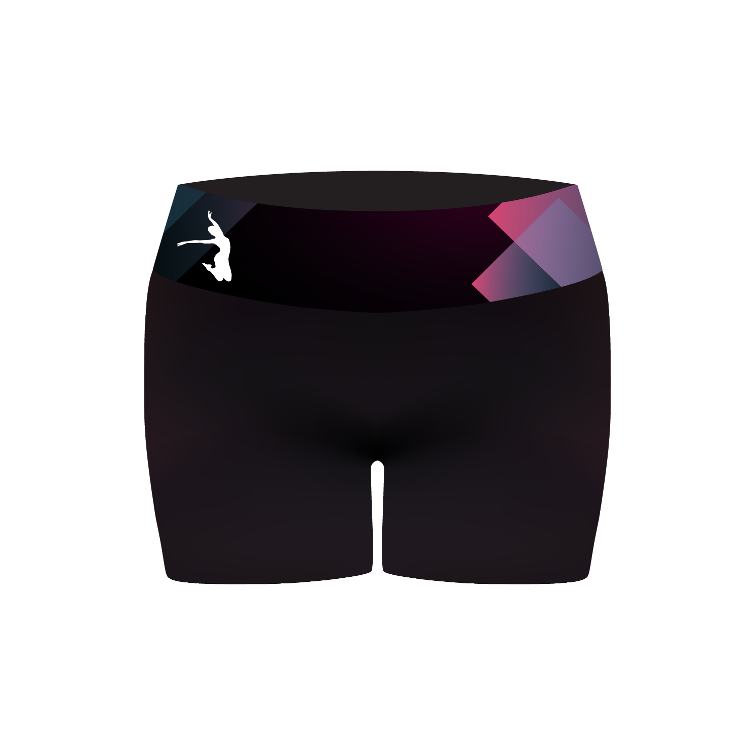 LRDA_Diamond_Fitted Short Back LRDA Ladies Fitted Shorts - Diamond - Image 1