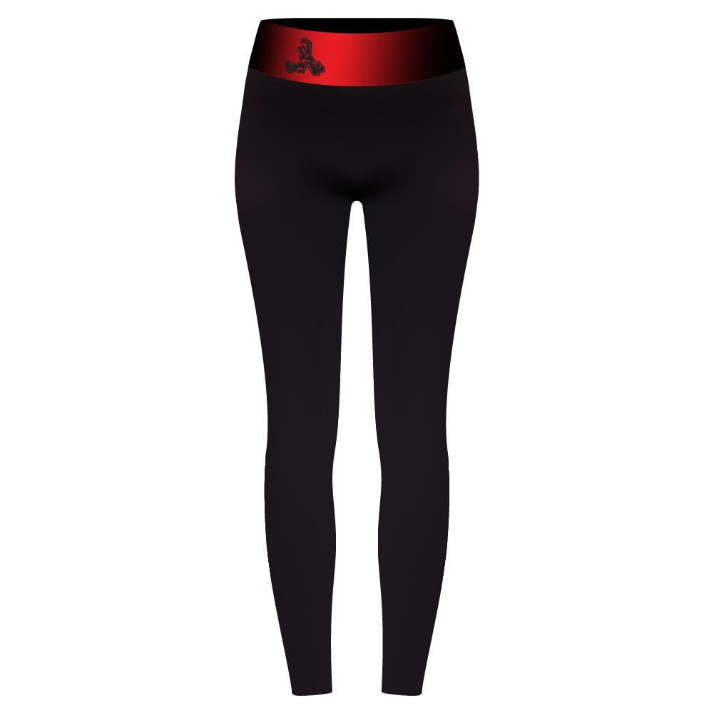 LeggingsLW_ABS_Front ABS Low Waist Leggings - Image 1